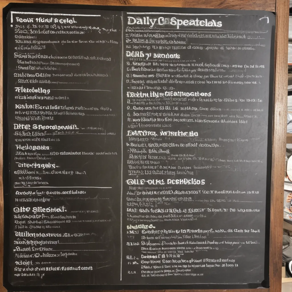 A Behind-the-Scenes Look at Our Daily Specials