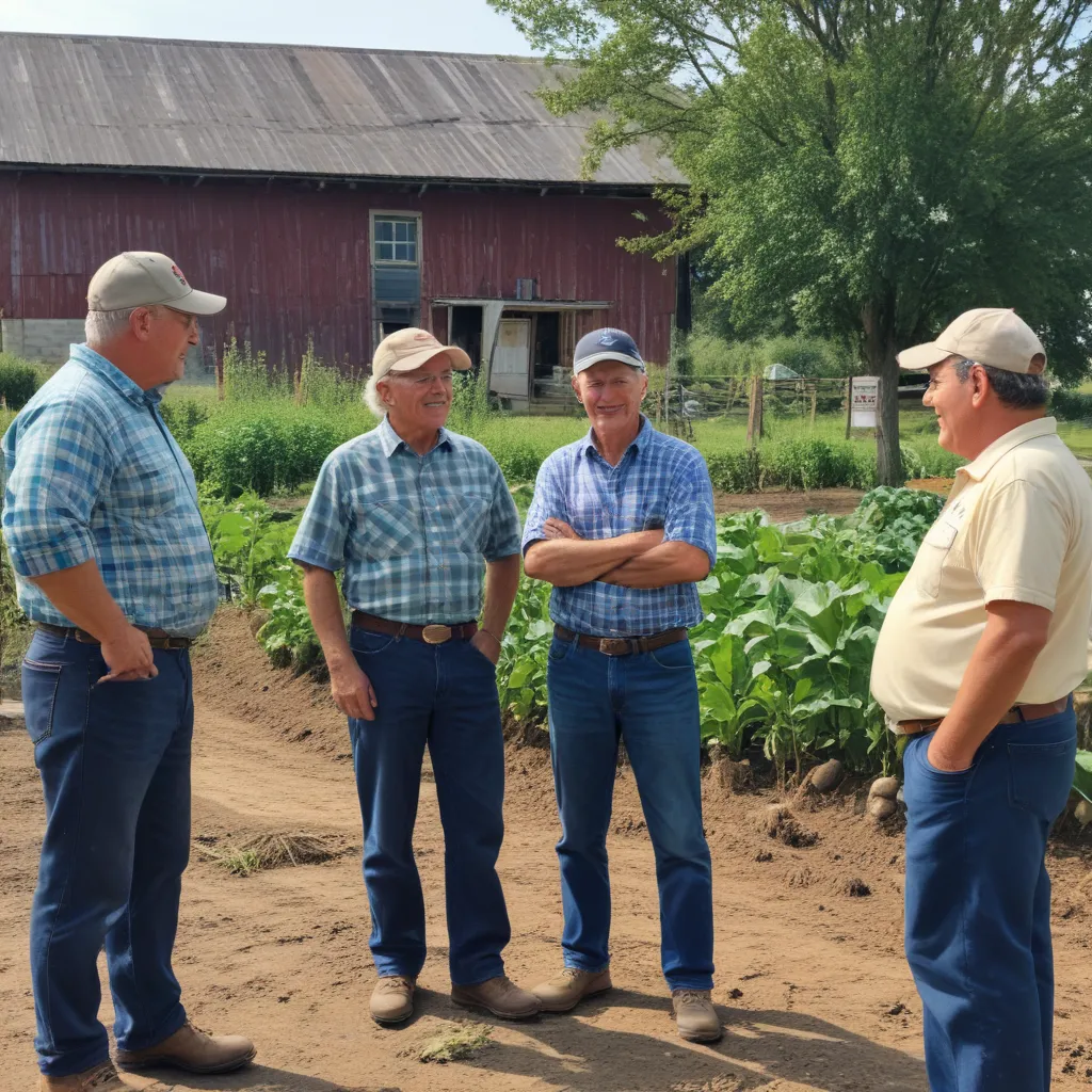 Conversing with Local Farmers