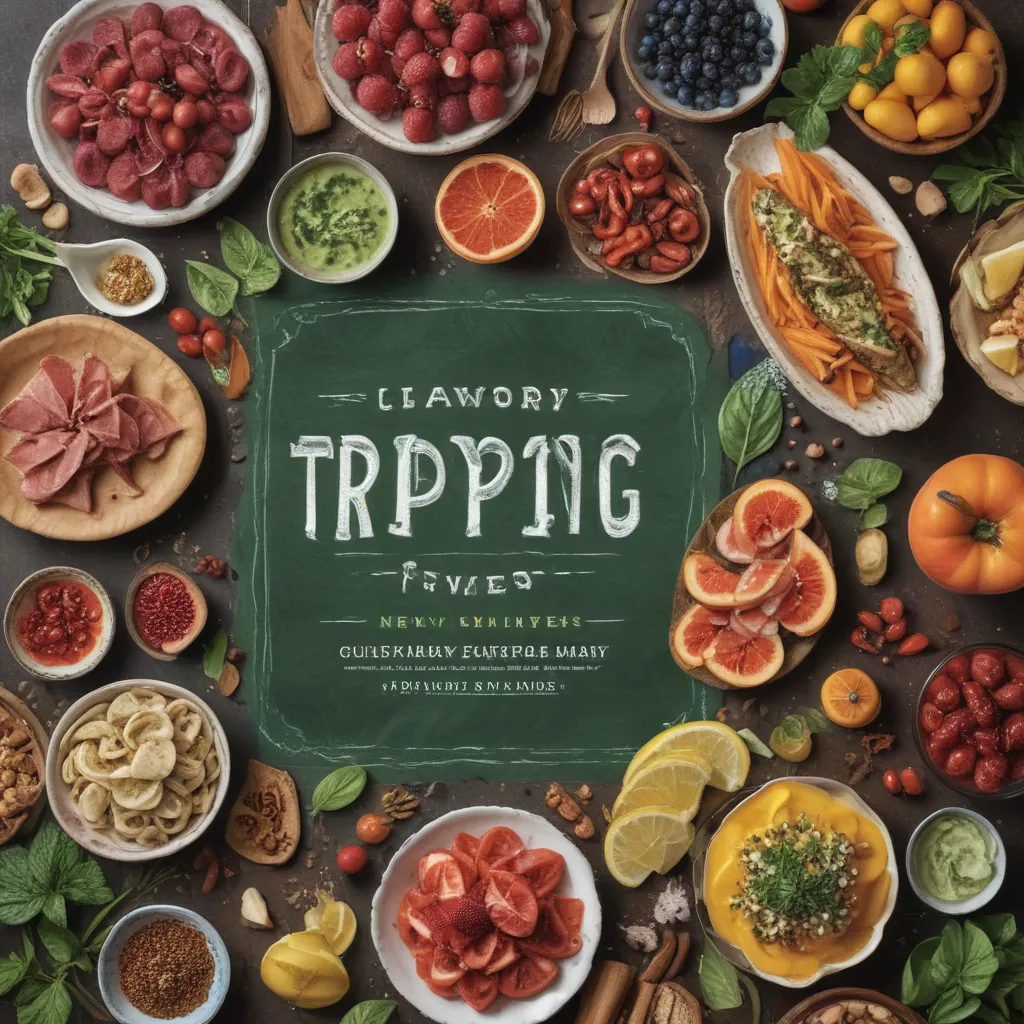 Flavor Tripping: New Culinary Frontiers