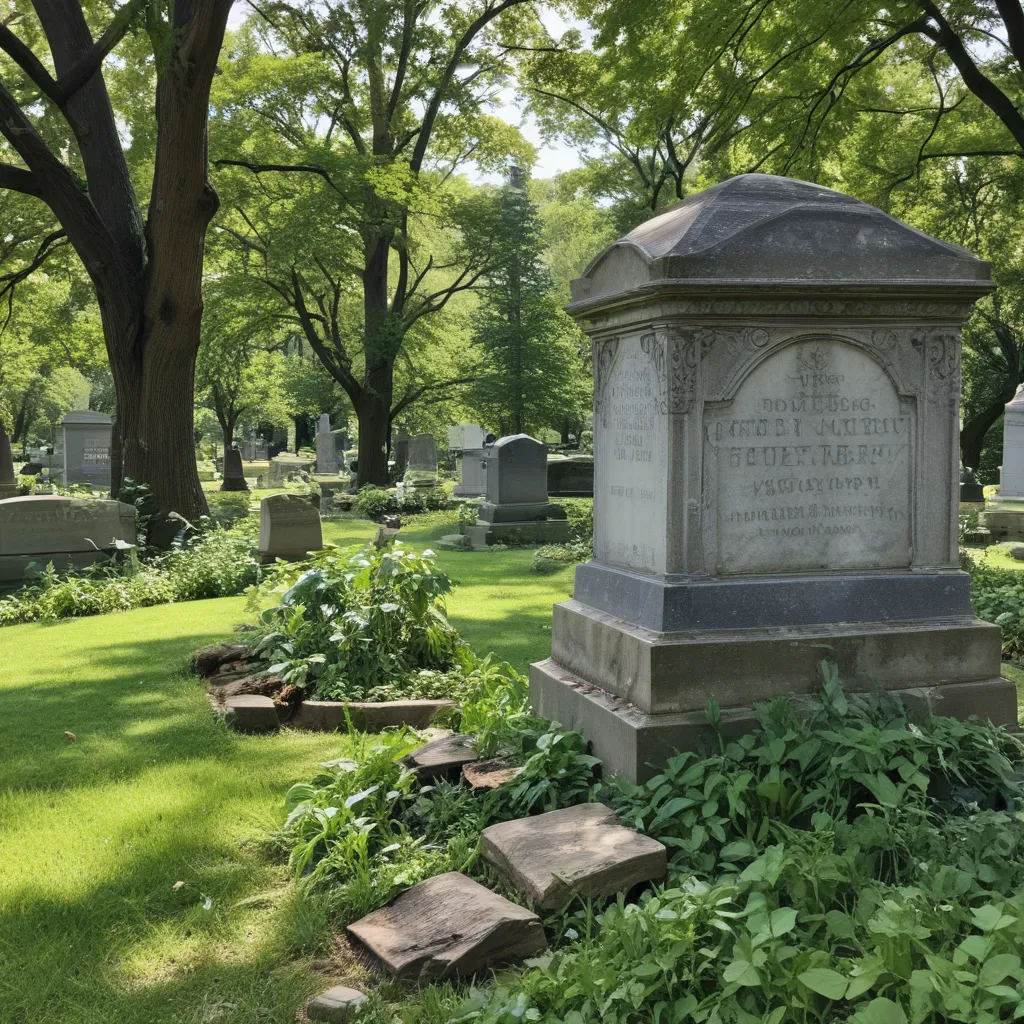 Foraging for Culinary Inspiration in Nearby Green-Wood Cemetery