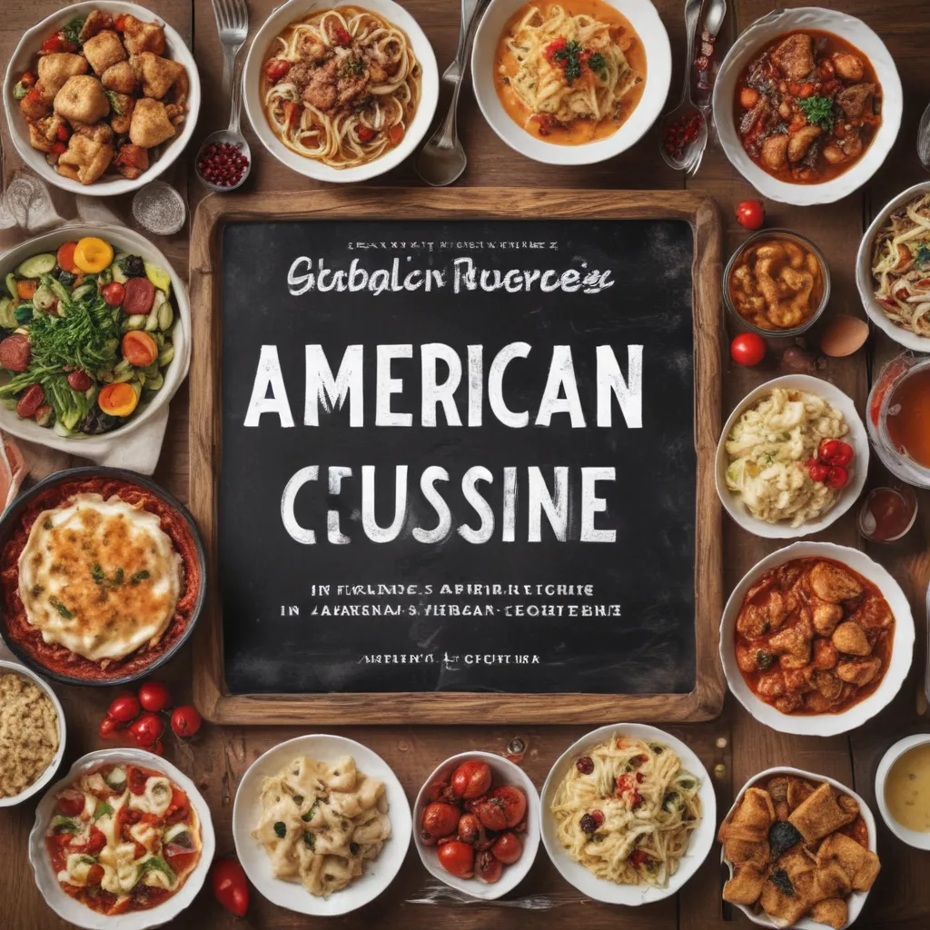 Global Influences in American Cuisine