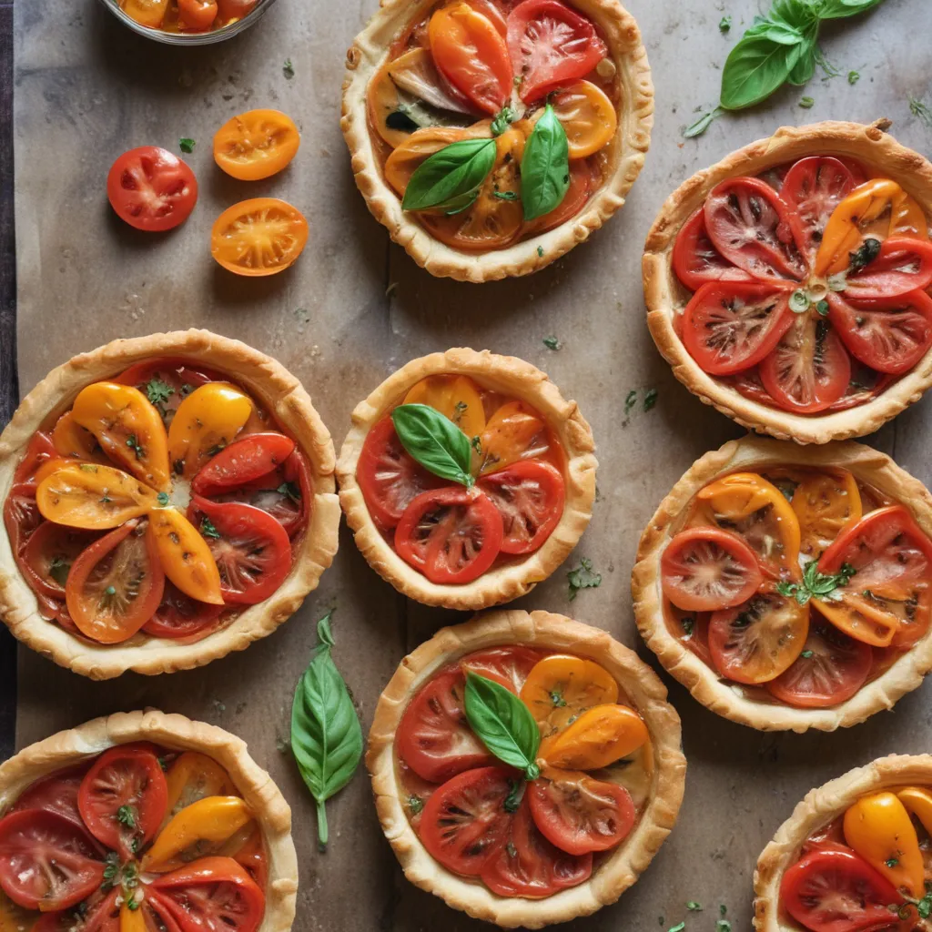 Heirloom Tomato Tarts: Elegantly Simple