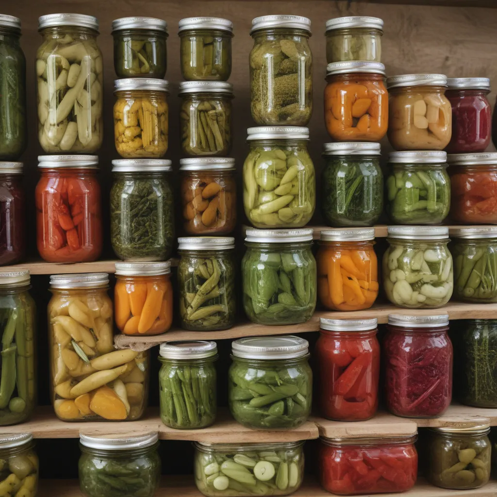 Preserving Local Ingredients through Curing and Pickling
