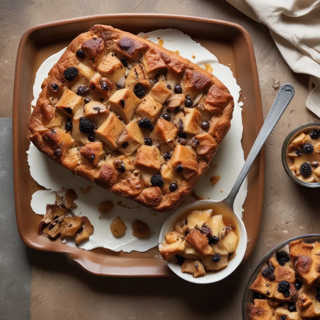 Reinventing the Bread Pudding: New Techniques and Flavors