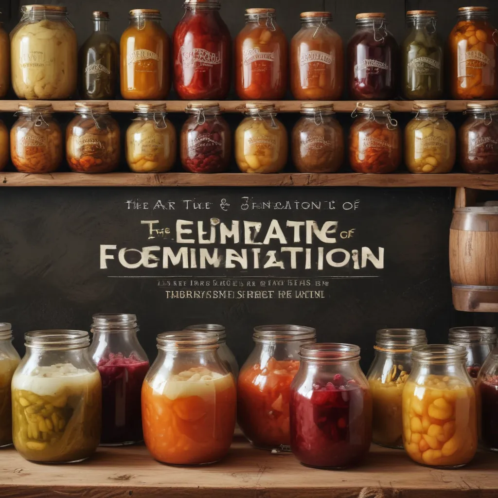 The Art and Science of Fermentation