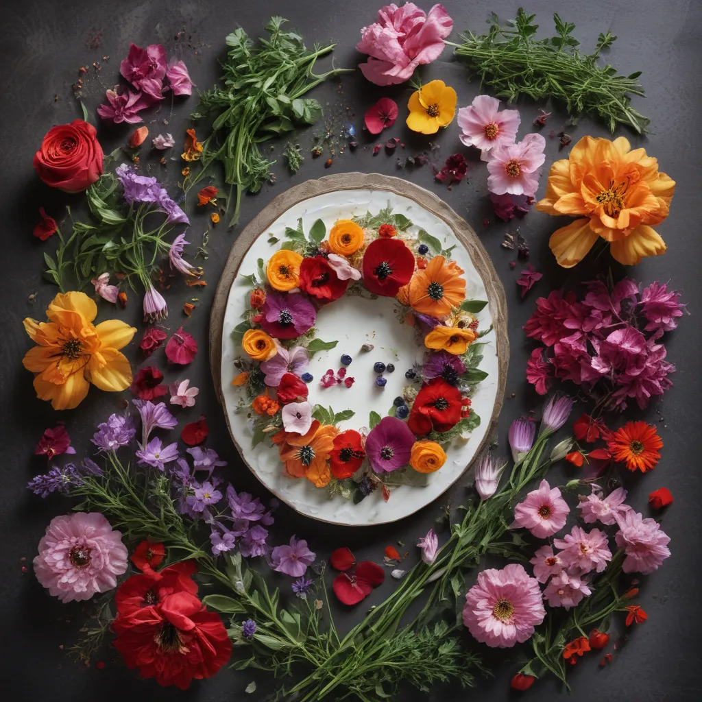 The Art of Cooking with Flowers