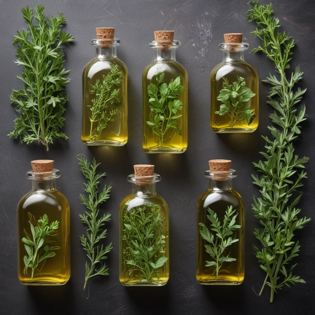 The Art of Infusing Oils with Fresh Herbs