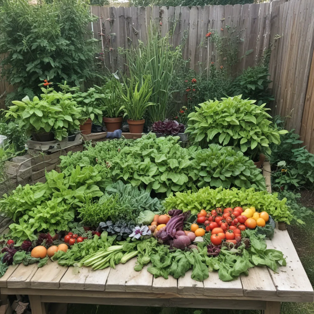 The Bounty of the Backyard Garden