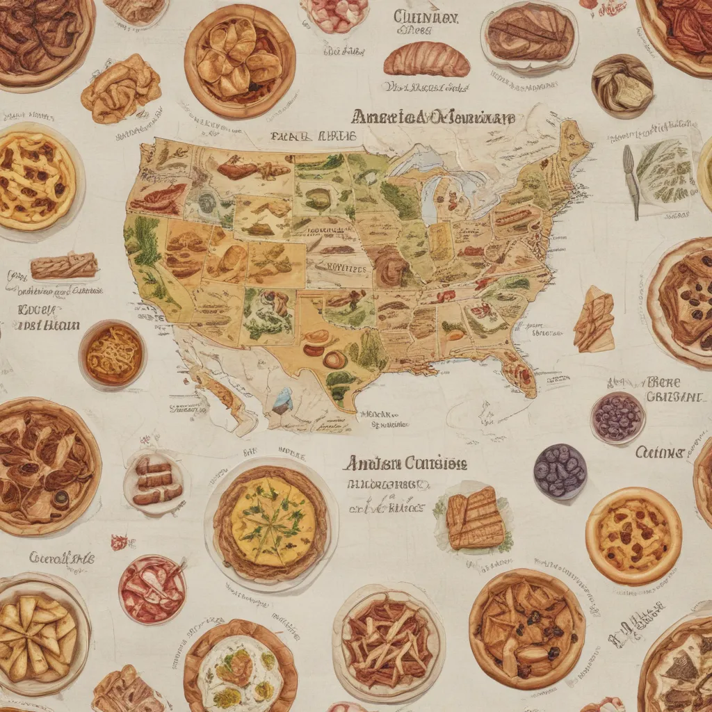 The Culinary Roadmap of American Cuisine