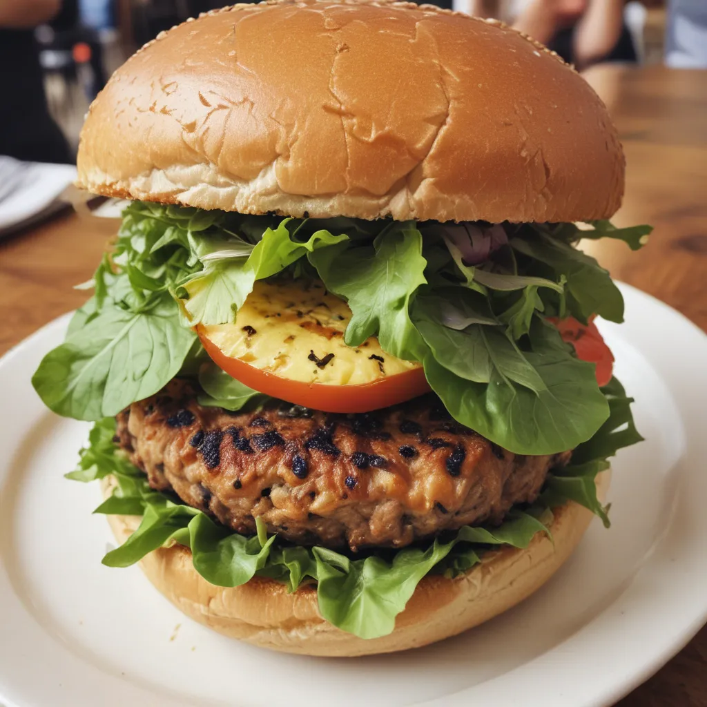 The Veggie Burger Perfected at Camperdown