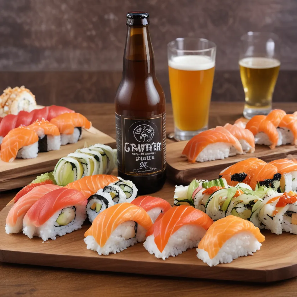 Unexpected Food and Drink Pairings: Craft Beer with Sushi